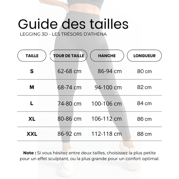 Legging 3D anti-cellulite